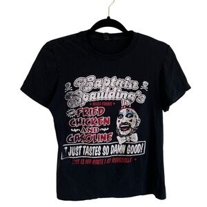 Rob Zombie House of 1000 Corpses Horror Movie Tee y2K
